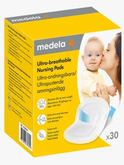 Amning|Medela Ultra Breathable Ammeindlæg 30-Pak