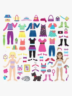 Kreativt Legetøj|MelissaDoug Melissa & Doug Genanvendeligt Klistermærkesæt Dress-Up Flerfarvet