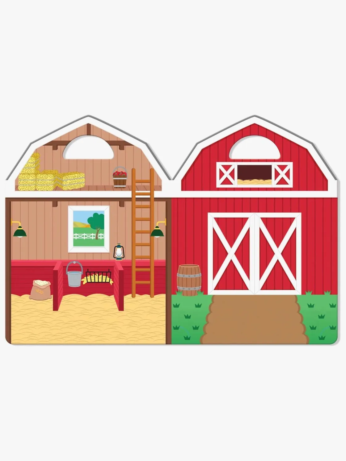 Kreativt Legetøj|MelissaDoug Melissa & Doug Klistermærkebog Bondegård 52 Stk. Flerfarvet