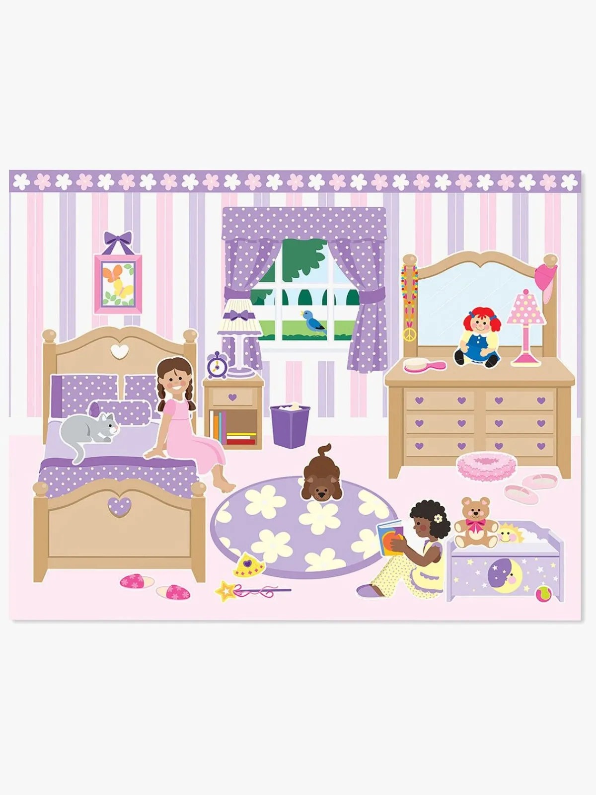 MelissaDoug Kreativt Legetøj-Melissa & Doug Klistermærkebog Legehus 175 Stk.