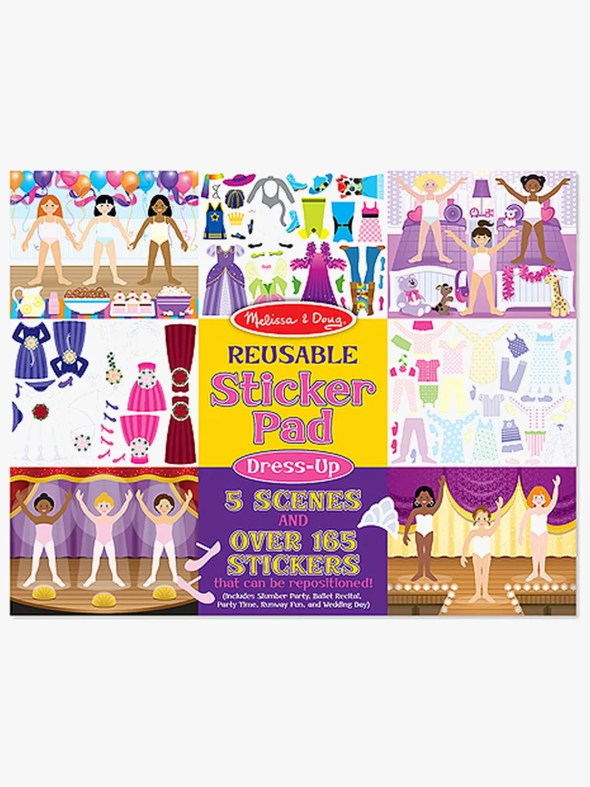 Kreativt Legetøj|MelissaDoug Melissa & Doug Klistermærker Dress-Up Flerfarvet