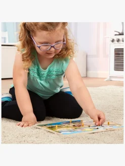 Spil & Puslespil|MelissaDoug Melissa & Doug Knoppuslespil Safari 7 Brikker Flerfarvet