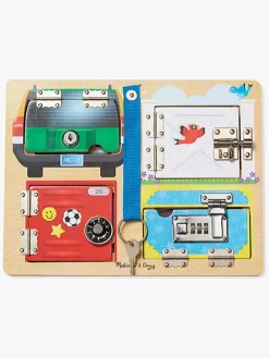 MelissaDoug Spil & Puslespil-Melissa & Doug Låsebræt
