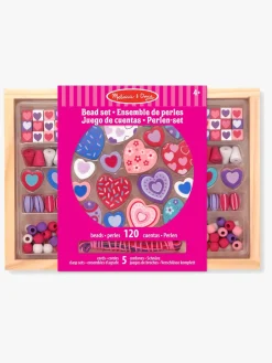 Kreativt Legetøj|MelissaDoug Melissa & Doug Perlesæt Sweet Hearts Lilla/Lyserød/Hvid/Flerfarvet