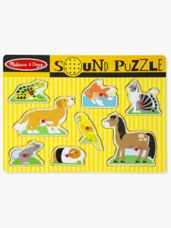 Spil & Puslespil|MelissaDoug Melissa & Doug Puslespil m. Lyd Husdyr Flerfarvet