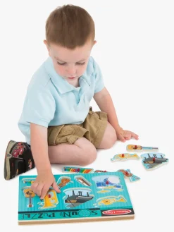 Spil & Puslespil|MelissaDoug Melissa & Doug Puslespil m. Lyd Instrumenter Flerfarvet