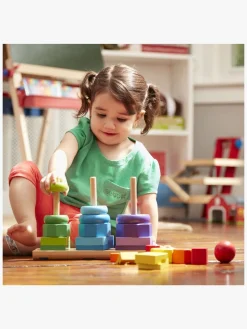 MelissaDoug Babylegetøj-Melissa & Doug Stabletårn med Klodser