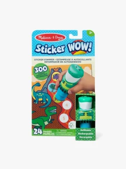 Kreativt Legetøj|MelissaDoug Melissa & Doug Sticker WOW! Ativitetsbog Dinosaur Flerfarvet