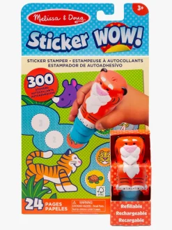 Kreativt Legetøj|MelissaDoug Melissa & Doug Sticker WOW! Ativitetsbog Tiger Flerfarvet