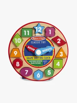 Spil & Puslespil|MelissaDoug Melissa & Doug Træpuslespil Lær Klokken