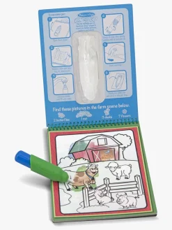 Kreativt Legetøj|MelissaDoug Melissa & Doug Water Wow! Malebog Dyr Flerfarvet