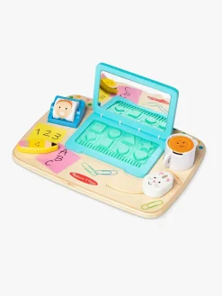 Babylegetøj|MelissaDoug Melissa & Doug Work & Play Desktop Aktivitetstavle