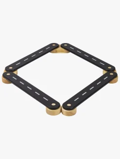 Meowbaby Motorisk Legetøj-Balancebane 4 Dele, Sort