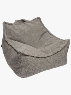 Børn Meowbaby Børnemøbler-Bearly Sækkestol, Lysegrå