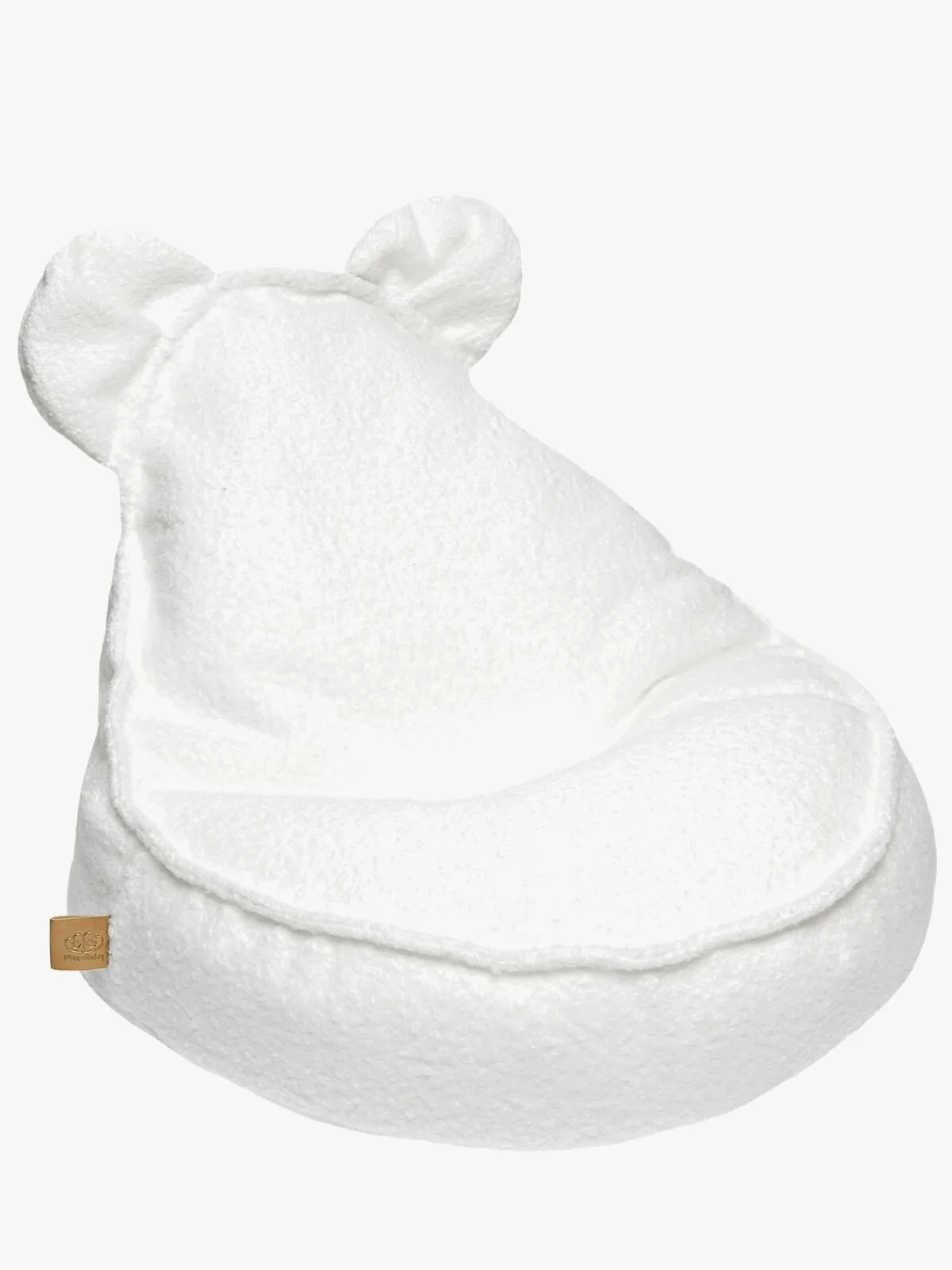 Børn Meowbaby Børnemøbler-Boucle Sækkestol Teddy, Hvid
