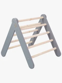 Børnemøbler|Meowbaby Klatretrekant, Grå