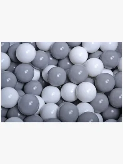 Boldbassiner|Meowbaby Kvadrat Boldbassin Bomuld 40x90, Mørkegrå