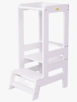 Børn Meowbaby Børnemøbler-Læringstårn, Hvid