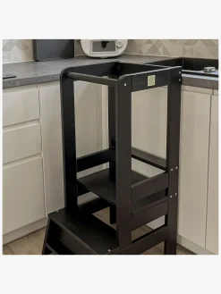 Børnemøbler|Meowbaby Læringstårn, Sort