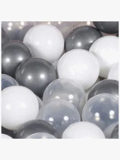 Boldbassiner|Meowbaby Rund Boldbassin Velour 30x90, Blågrå