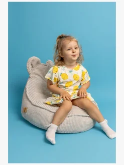 Børnemøbler|Meowbaby Sækkestol Teddy, Ecru