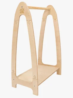 Børnemøbler|Meowbaby Soft Tøjstativ S, Natur