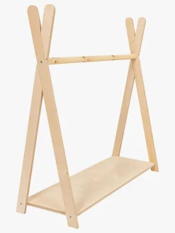 Børn Meowbaby Børnemøbler-Tipi Tøjstativ L, Natur