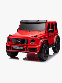 Elbiler & -Køretøjer|Mercedes Benz AMG G63 Elbil, Rød Rød