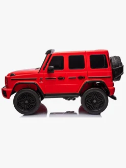 Elbiler & -Køretøjer|Mercedes Benz AMG G63 Elbil, Rød Rød