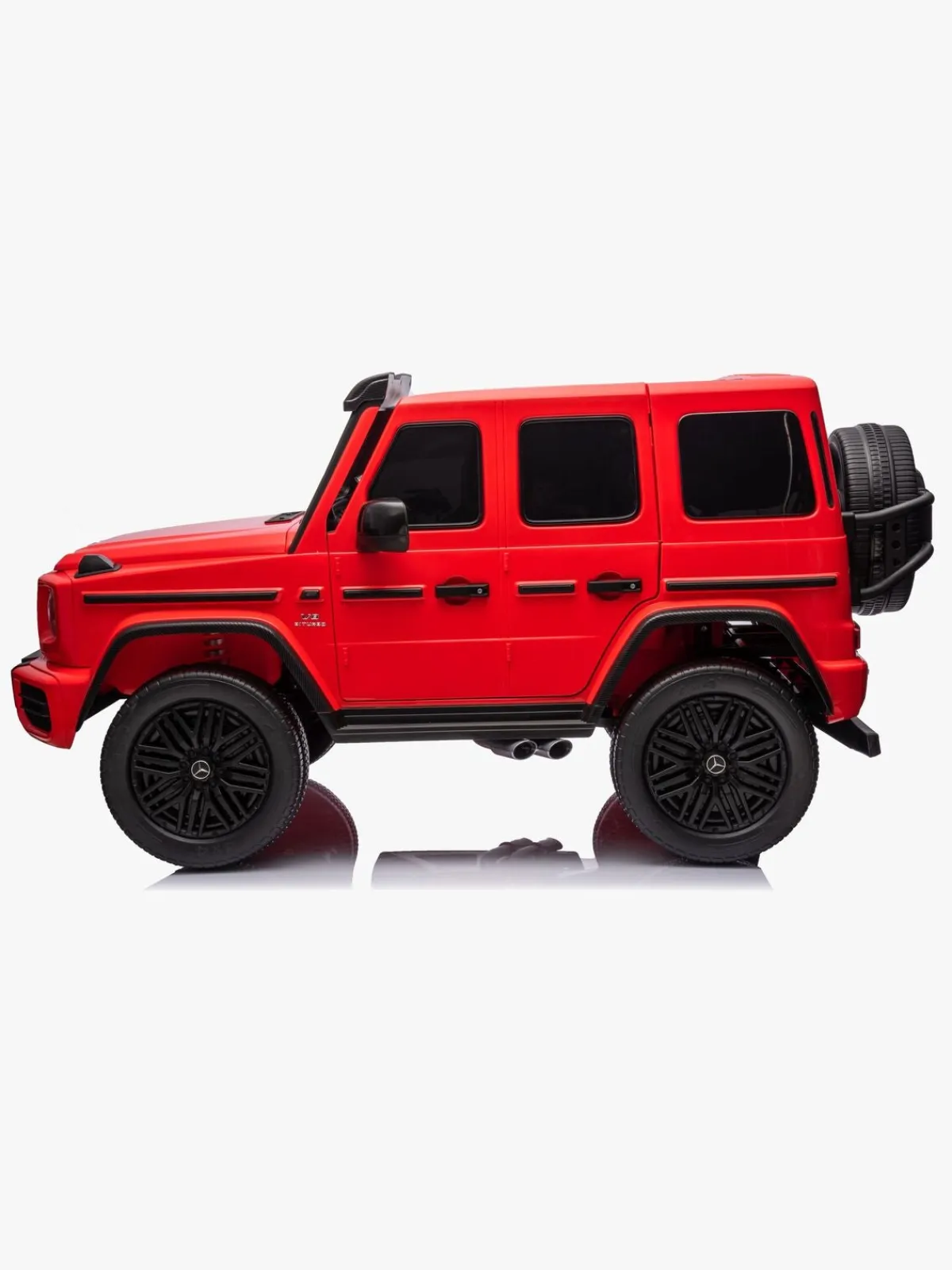 Elbiler & -Køretøjer|Mercedes Benz AMG G63 Elbil, Rød Rød