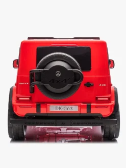 Elbiler & -Køretøjer|Mercedes Benz AMG G63 Elbil, Rød Rød