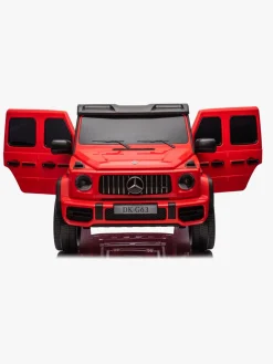 Elbiler & -Køretøjer|Mercedes Benz AMG G63 Elbil, Rød Rød