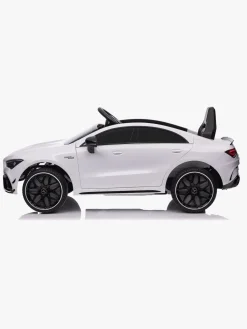 Elbiler & -Køretøjer|Mercedes Benz CLA45 Elbil, Hvid