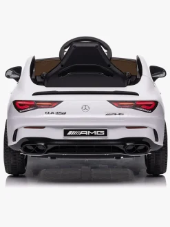 Elbiler & -Køretøjer|Mercedes Benz CLA45 Elbil, Hvid