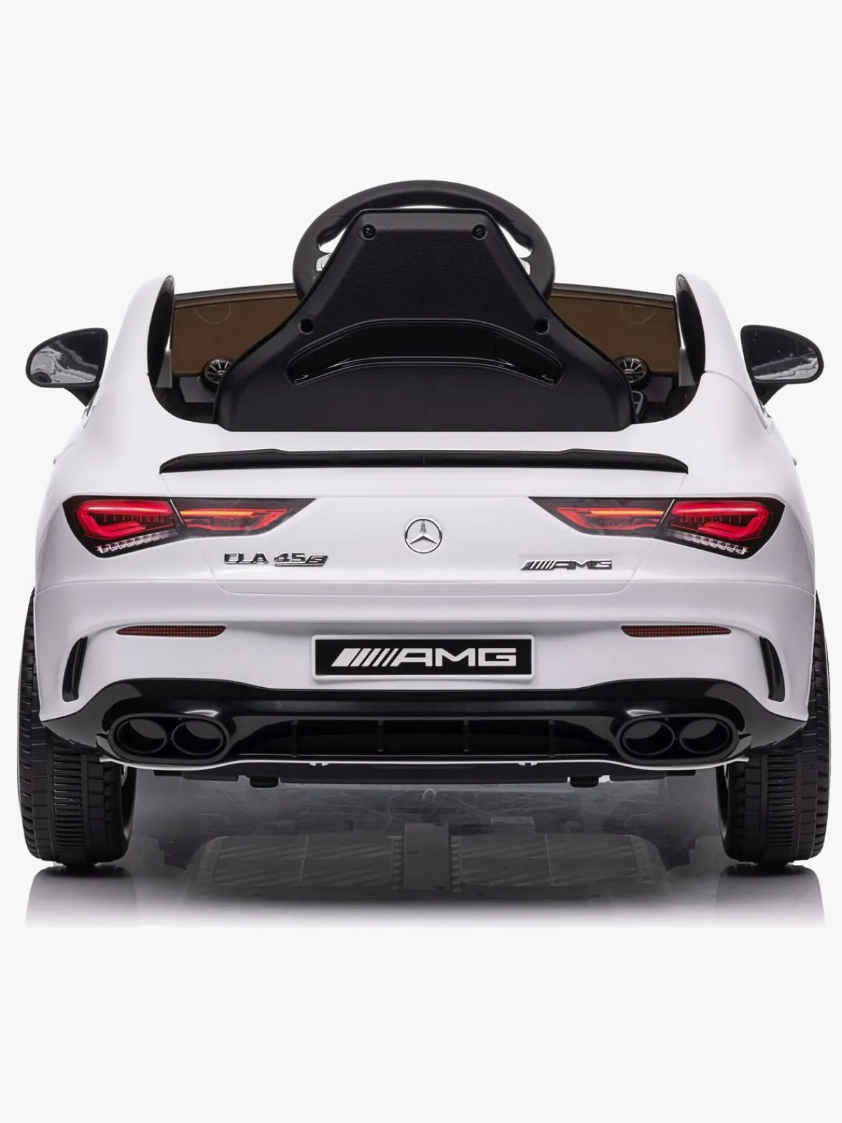 Elbiler & -Køretøjer|Mercedes Benz CLA45 Elbil, Hvid