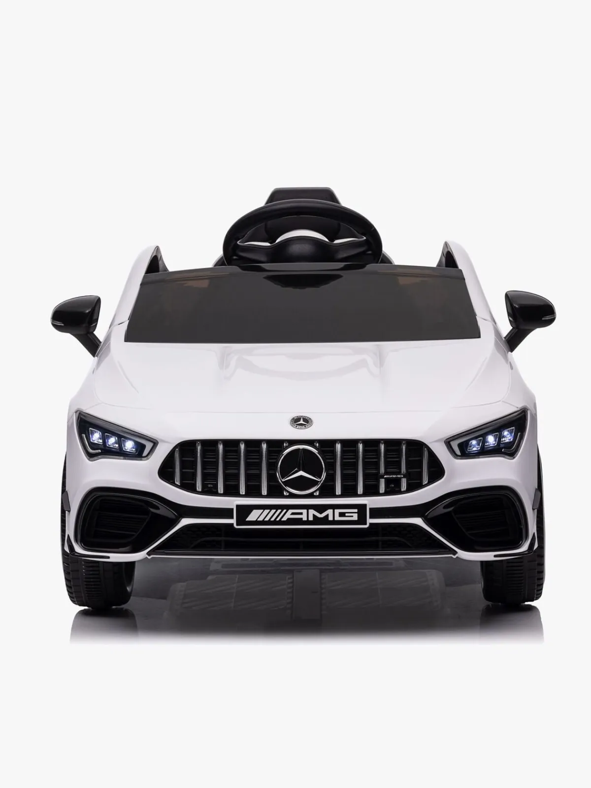 Elbiler & -Køretøjer|Mercedes Benz CLA45 Elbil, Hvid