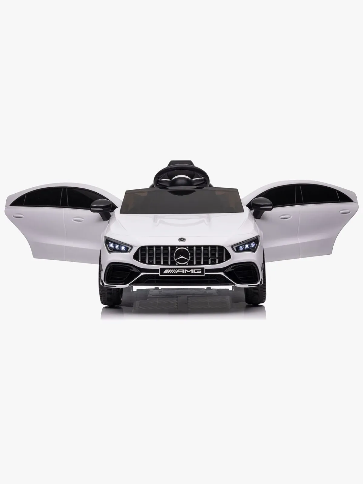 Elbiler & -Køretøjer|Mercedes Benz CLA45 Elbil, Hvid