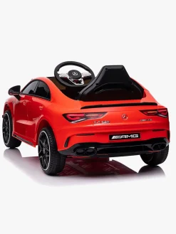 Mercedes Elbiler & -Køretøjer-Benz CLA45 Elbil, Rød