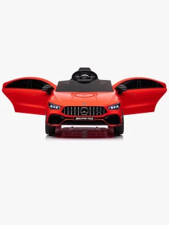 Mercedes Elbiler & -Køretøjer-Benz CLA45 Elbil, Rød