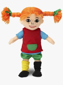 Dukker & Bamser|PippiLangstrump Micki Bamse Pippi, 20 cm Flerfarvet