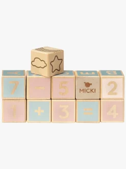 Micki Trælegetøj-Bogstavsklodser 36 Stk.