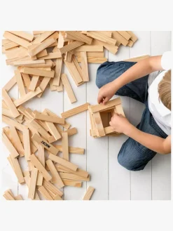 Trælegetøj|Babylegetøj|Micki Byggestave 200 stk
