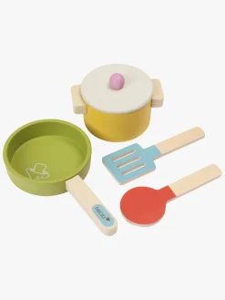 Micki Rolleleg-Køkkensæt i Træ