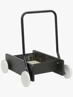 Babylegetøj|Micki Premium Gåvogn, Sort