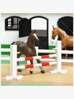 Micki Legetøjsfigurer-Stald m. Hestefold