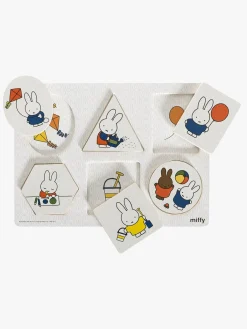 Miffy Spil & Puslespil-Formpuslespil, 6 Brikker