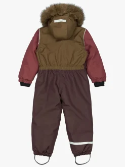 Børn MikkLine Flyverdragter-Mikk-Line Anorak Flyverdragt, Apple Butter