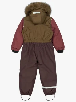 Overtøj|MikkLine Mikk-Line Anorak Flyverdragt, Apple Butter