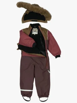 Overtøj|MikkLine Mikk-Line Anorak Flyverdragt, Apple Butter