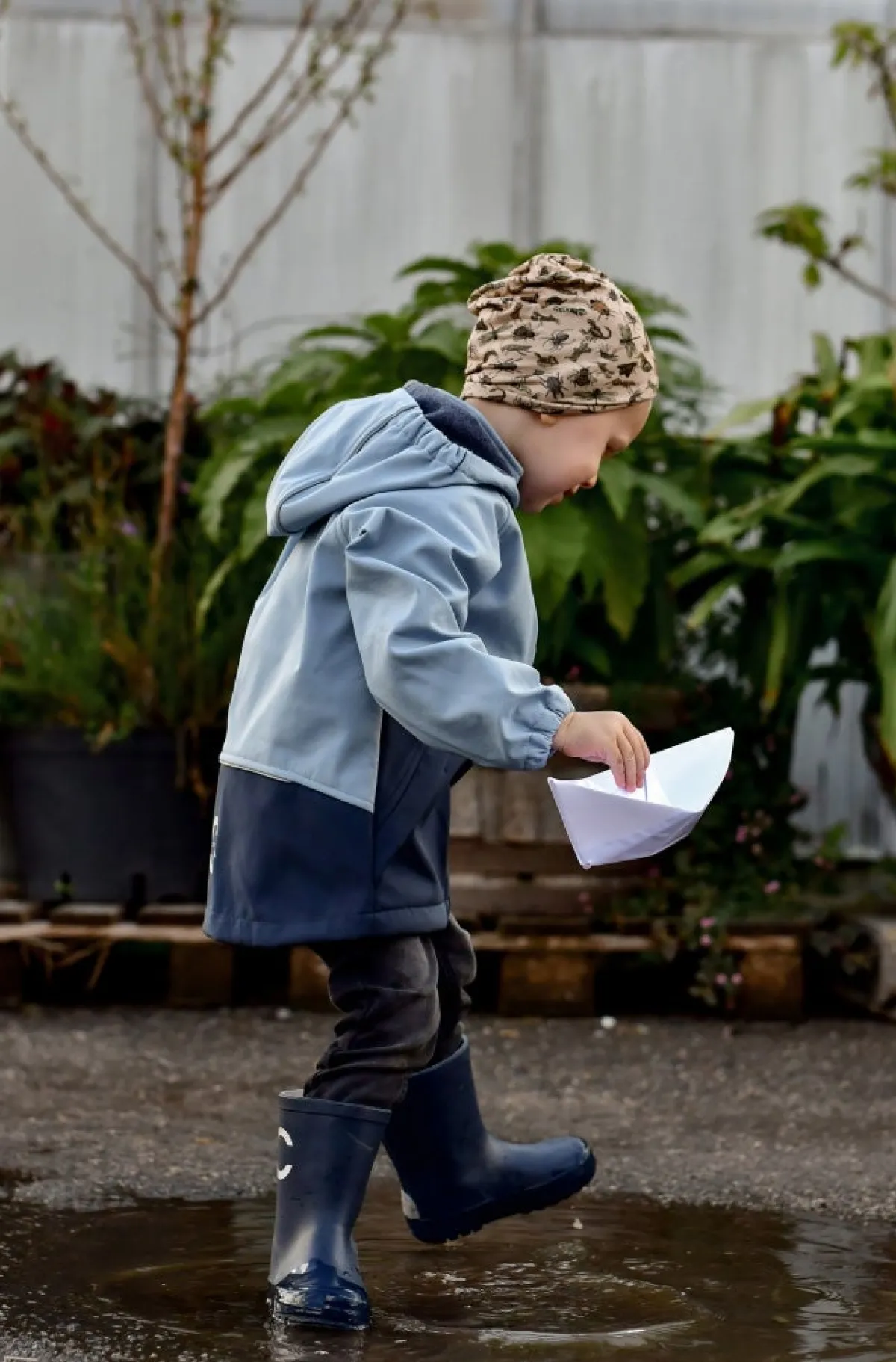 Gummistøvler|MikkLine Mikk-Line Gummistøvler, Blue Nights